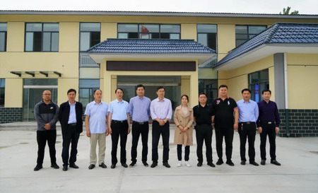 德彩网集团党委书记、董事长章朝阳一行赴滨海县考察调研 德彩网集团党委书记、董事长章朝阳一行赴滨海县考察调研