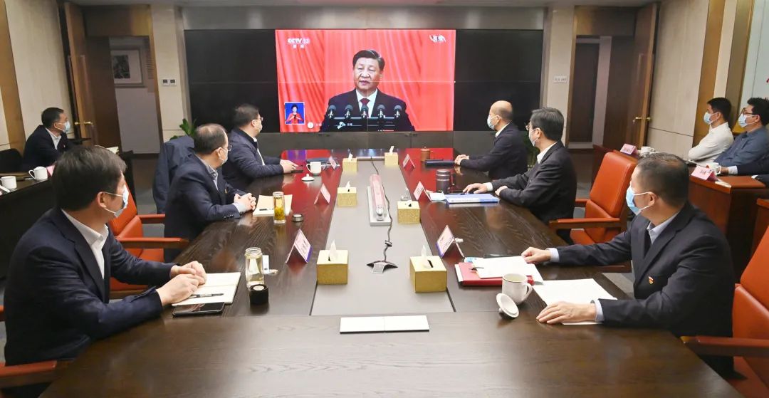 德彩网集团党委认真组织收听收看党的二十大开幕盛况 德彩网集团党委认真组织收听收看党的二十大开幕盛况